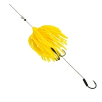 Teaser Black Cat Real Worm, Yellow Evo, 160g, 1buc/pac