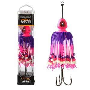 Teaser NEVIS Bullet Head, 150g, Mov-Roz-Alb, 1buc/pac
