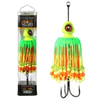 Teaser NEVIS Bullet Head, 150g, Verde-Galben-Portocaliu, 1buc/pac