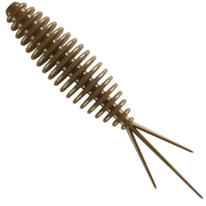 Grub LIBRA LURES Turbo Worm Mini, 35mm, 0.34g, Brown, 15buc/pac