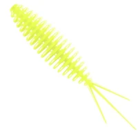 Grub Libra Lures Turbo Worm Mini, 35mm, 0.34g, Hot Yellow, 15buc/pac