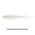 Grub LIBRA LURES Turbo Worm Mini, 35mm, 0.34g, Silver Pearl, 15buc/pac