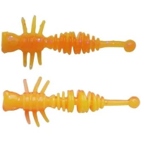 Larva BERKLEY PowerBait Power Larvae, Orng / Snsne Yellow, 4cm, 12buc/pac Larva BERKLEY PowerBait Power Larvae, Orng / Snsne Yellow, 4cm, 12buc/pac