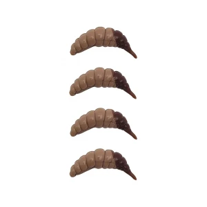 Naluca FISHUP Ozi Cheese, 138 Coffee Milk Earthworm, 3.8cm, 8buc/pac