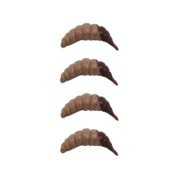 Naluca FISHUP Ozi Cheese, 138 Coffee Milk Earthworm, 3cm, 10buc/pac