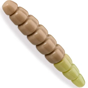 Naluca FISHUP Trout Series Morio Cheese, 137 Coffee Milk Light Olive, 3.1cm, 12buc/pac