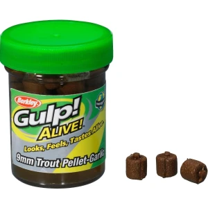 Pelete Berkley Gulp Alive Trout Pellets, Natural, Usturoi, 9mm  Pelete Berkley Gulp Alive Trout Pellets, Natural, Usturoi, 9mm