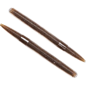 Vierme LIVE TARGET Stick Worm, Brown / Black, 12.5cm, 12.7g, 8buc/pac