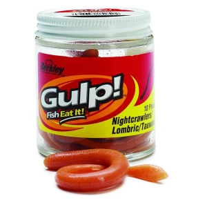 Naluca Berkley  Artificiala Gulp  Nightcrawler 8cm 10buc Naluca Berkley  Artificiala Gulp  Nightcrawler 8cm 10buc