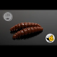 Viermi Artificiali Worm Libra Larva 3.5cm 038 Cheese 12buc/borcan