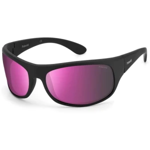 Ochelari de Soare POLAROID 07886 BLX/AI, 66mm, Negru-Mov