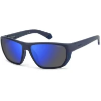 Ochelari De Soare Polaroid 7057/s Pyw 60 15, Matt Blue Eco