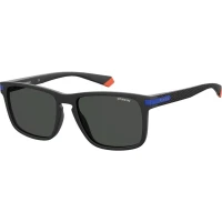 Ochelari De Soare Polaroid Pld 2088/s 0vk/m9, 55mm, Matte Black Blue Ochelari De Soare Polaroid Pld 2088/s 0vk/m9, 55mm, Matte Black Blue