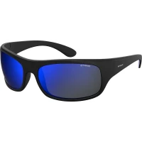 Ochelari De Soare Polaroid Unisex 07886 003/5x, 66mm, Negru-albastru