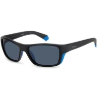 Ochelarii de Soare POLAROID PLD7046/S OY4/C3, 63mm, Black Azure