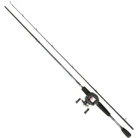 Combo Abu Garcia Iaconelli Low Profile 662m Cast, 10-30g, 1.98m, 2seg Combo Abu Garcia Iaconelli Low Profile 662m Cast, 10-30g, 1.98m, 2seg