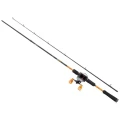 Combo Abu Garcia Max STX Casting MH, 15-60g, 1.98m, 2seg Combo Abu Garcia Max STX Casting MH, 15-60g, 1.98m, 2seg