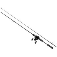 Combo Abu Garcia Max X Balck Ops Casting M, 10-40g, 1.98m, 2seg