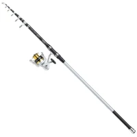 Combo Mitchell Tanager SW Surf Tele Pro M, 80-150g, 4.00m, 7seg