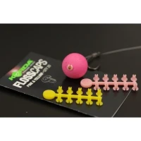 Opritor Tip Capsa Pentru Boilies Korda Floss Caps, 20buc/plic  Roz/galben