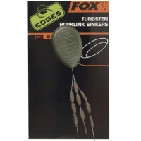 Opritoare Tungsten Fox Edges Mainline Sinkers, 9buc/pac