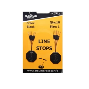 Opritor Pe Fir Claumar Negru 18 Buc Marime M