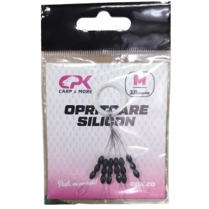 Opritoare CPK Silicon Rubber Line Stops M, 18buc/pac