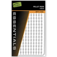 Opritoare FOX Edges Pellet Pegs Clear, 13mm, 134buc/pac