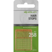 Opritoare KORUM Smokescreen Hair Stops, 258buc/pac