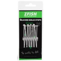 Opritoare Zfish Silicon Boilies Stops, 3cm, 24buc/pac