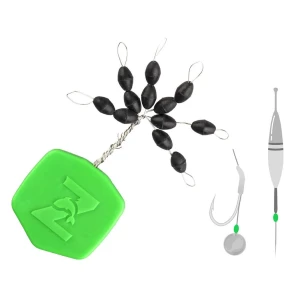 Opritoare ZFISH Stopper Feeder Oval, Marime S, 12buc/pac