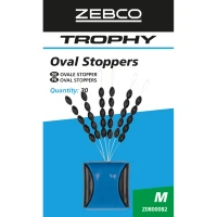 Stoper Zebco Trophy Oval Stoppers M, 30buc/plic