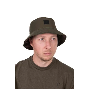 Palarie FOX Reversible Bucket Hat - Khaki/Camo, Marime Universala Palarie FOX Reversible Bucket Hat - Khaki/Camo, Marime Universala
