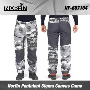 Pantaloni Norfin Sigma Canvas Camo Marime XL Pantaloni Norfin Sigma Canvas Camo Marime XL