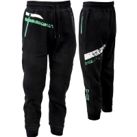 Pantaloni Lungi Sensas Jogging Stripes, Black, Marime 3xl