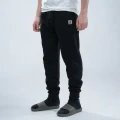 Pantaloni NASH Make It Happen Badge Joggers Black, Marime S Pantaloni NASH Make It Happen Badge Joggers Black, Marime S