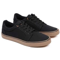 Pantofi Sport Fox Canvas Shoe, Black, Marime 41