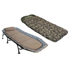 Combo Pat Plus Sac De Dormit ZFISH Set Camo, 220x100cm, Sac 5 Sezoane Combo Pat Plus Sac De Dormit ZFISH Set Camo, 220x100cm, Sac 5 Sezoane