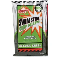 PELETE DYNAMITE BAITS SWIM STIM BETAIN GREEN 8MM  PELETE DYNAMITE BAITS SWIM STIM BETAIN GREEN 8MM