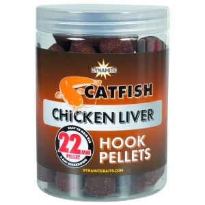 Pelete DYNAMITE BAITS Catfish Chicken Liver Hook Pellets, 22mm