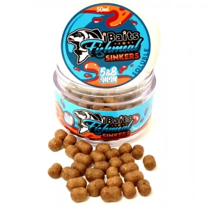 Pelete De Carlig IBaits Fishmeal Sinkers  Solubile 5&8mm Pelete De Carlig IBaits Fishmeal Sinkers  Solubile 5&8mm