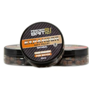 Pelete Feeder Bait Moi Expandati Pentru Carlig 50g - Natural