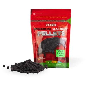 Pelete Zfish Premium Halibut Hook Pellets, Black Halibut, 14mm,  200g
