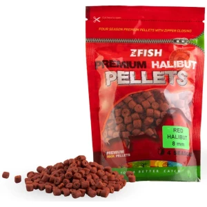Pelete Zfish Premium Halibut Hook Pellets, Red Halibut, 8mm,  200g Pelete Zfish Premium Halibut Hook Pellets, Red Halibut, 8mm,  200g
