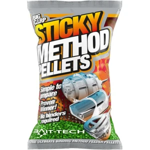 Micro Pelete Bait Tech Sticky Method, Green, 700g