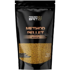 Micropelete Feeder Bait Method Pellet, Vanilie, 2mm, 800g Micropelete Feeder Bait Method Pellet, Vanilie, 2mm, 800g