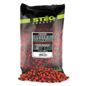 Micropelete STEG Pellet Mix, 5mm, Capsuna-Halibut, 800g