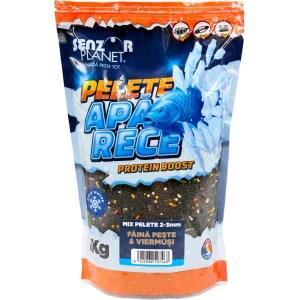Pelete Apa Rece SENZOR Mix, Peste Viermusi, 2-3mm, 1kg