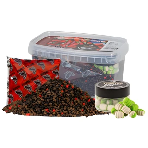 Pelete Benzar Mix Winter Pellet Box + Wafters Benzar Twister, Chilli Carnati Pelete Benzar Mix Winter Pellet Box + Wafters Benzar Twister, Chilli Carnati