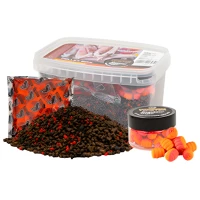 Pelete Benzar Mix Winter Pellet Box + Wafters Benzar Twister, Sepia